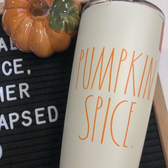 🆕 Rae Dunn “PUMPKIN SPICE” or “FALL Y’ALL” LL Stainless Steel Insulated Tumbler - Picture 5 of 16
